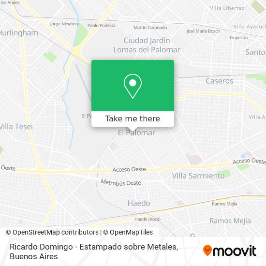 Mapa de Ricardo Domingo - Estampado sobre Metales