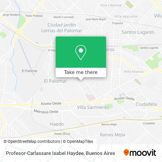 Profesor-Carlassare Isabel Haydee map