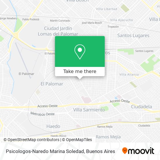 Psicologos-Naredo Marina Soledad map