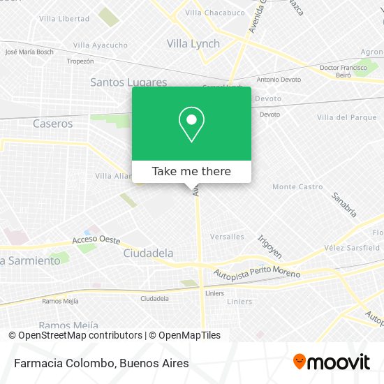 Farmacia Colombo map