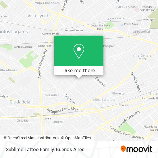 Sublime Tattoo Family map