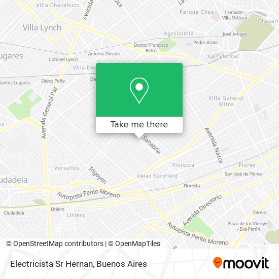 Electricista Sr Hernan map