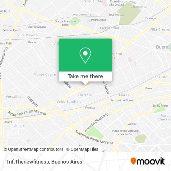 Tnf.Thenewfitness map