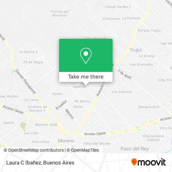 Mapa de Laura C Ibañez