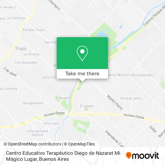 Centro Educativo Terapéutico Diego de Nazaret Mi Mágico Lugar map