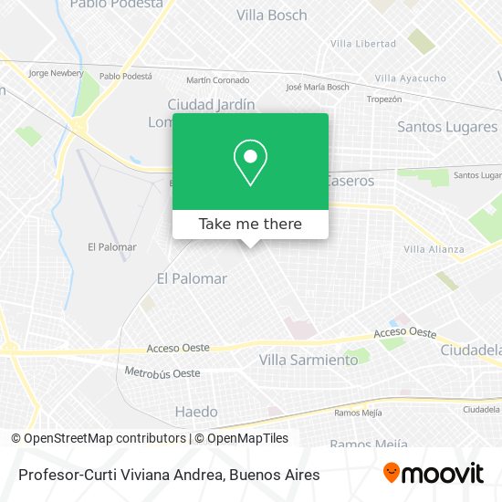 Profesor-Curti Viviana Andrea map