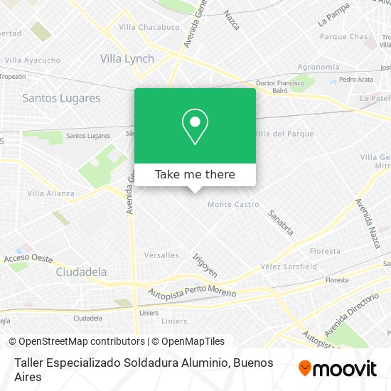 Taller Especializado Soldadura Aluminio map