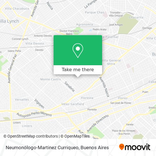 Mapa de Neumonólogo-Martinez Curriqueo