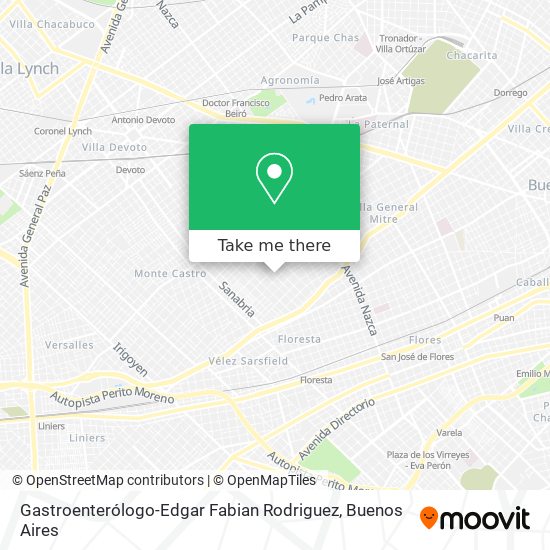 Gastroenterólogo-Edgar Fabian Rodriguez map