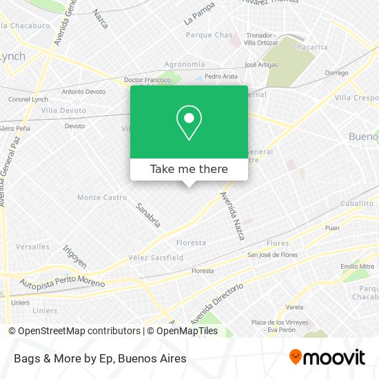 Mapa de Bags & More by Ep