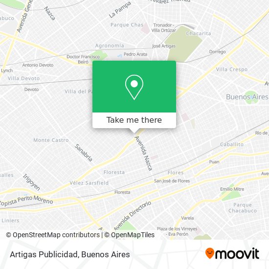 Artigas Publicidad map