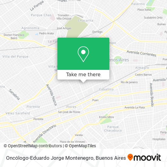 Mapa de Oncólogo-Eduardo Jorge Montenegro