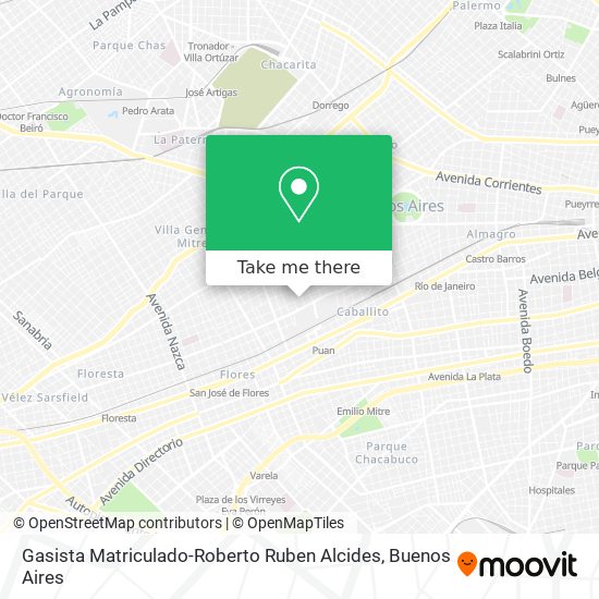 Gasista Matriculado-Roberto Ruben Alcides map