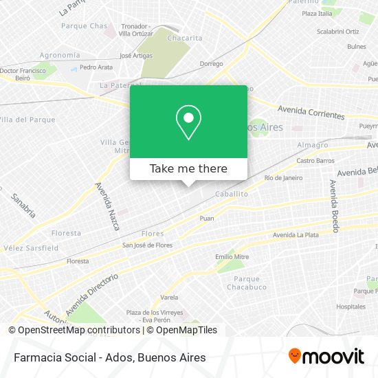 Farmacia Social - Ados map