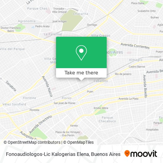 Fonoaudiologos-Lic Kalogerias Elena map