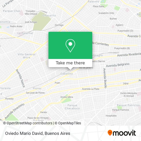 Oviedo Mario David map