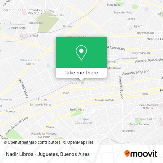 Nadir Libros - Juguetes map