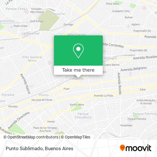 Punto Sublimado map