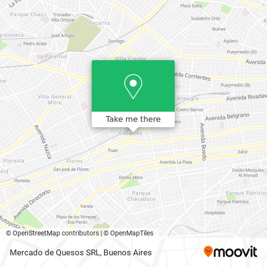 Mapa de Mercado de Quesos SRL