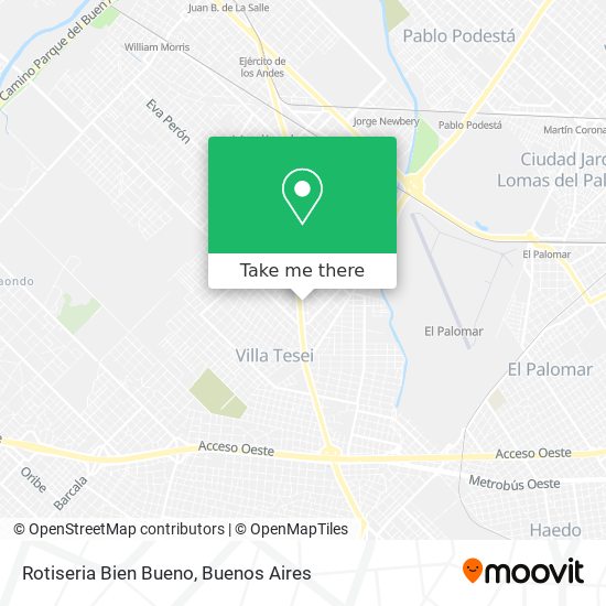 Rotiseria Bien Bueno map
