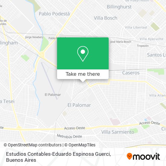 Estudios Contables-Eduardo Espinosa Guerci map