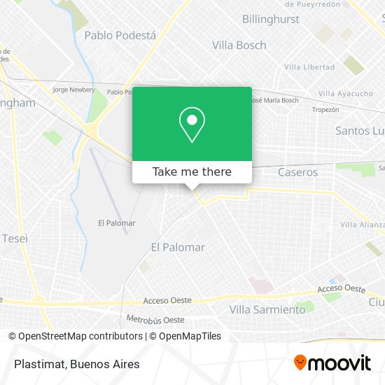 Plastimat map