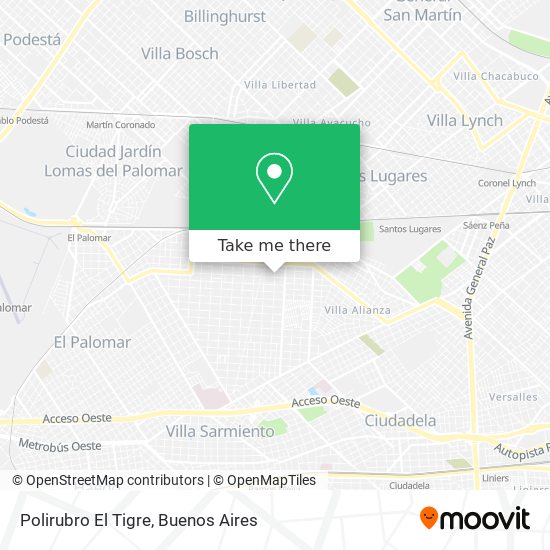 Polirubro El Tigre map