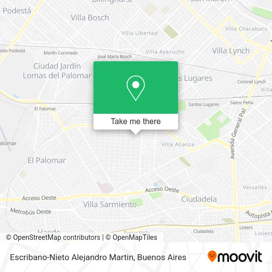 Mapa de Escribano-Nieto Alejandro Martin