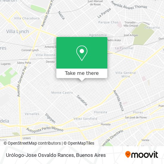 Urólogo-Jose Osvaldo Rances map