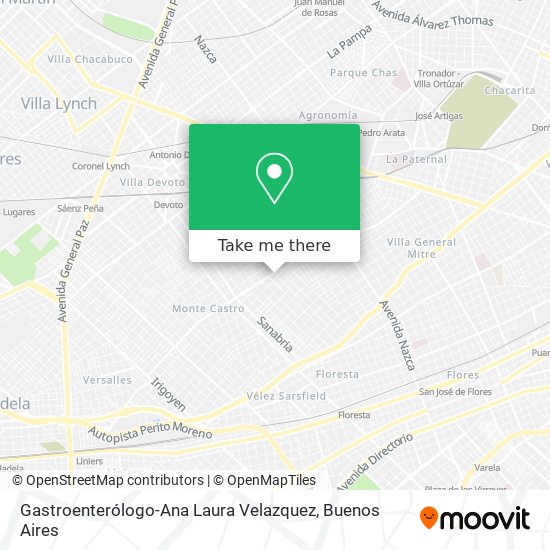 Gastroenterólogo-Ana Laura Velazquez map