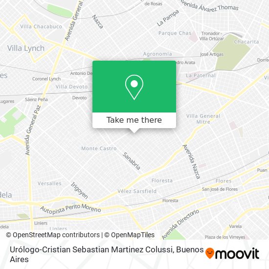 Urólogo-Cristian Sebastian Martinez Colussi map