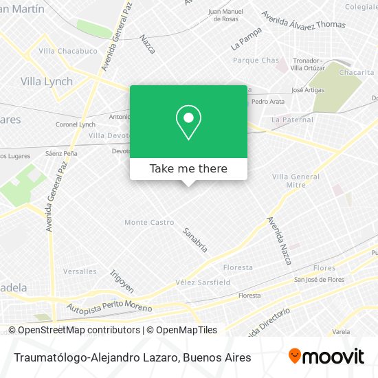 Traumatólogo-Alejandro Lazaro map