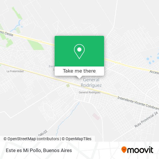 Este es Mi Pollo map