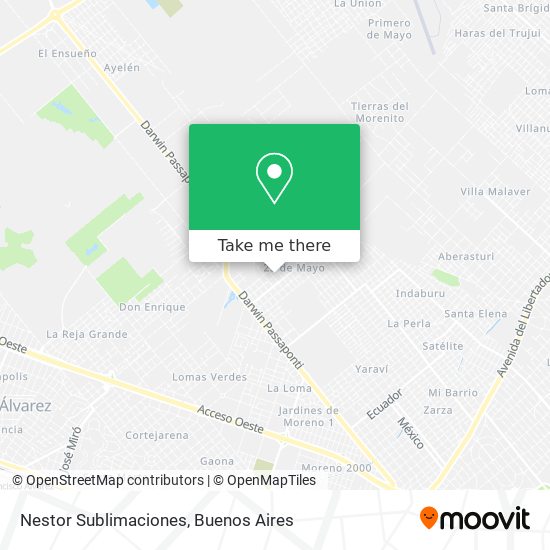 Nestor Sublimaciones map