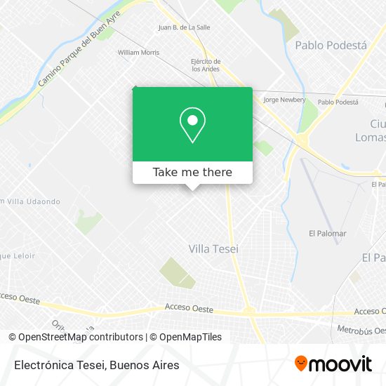 Mapa de Electrónica Tesei