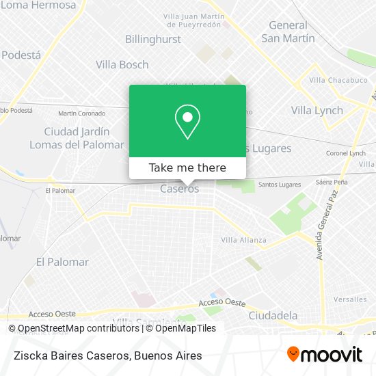 Mapa de Ziscka Baires Caseros