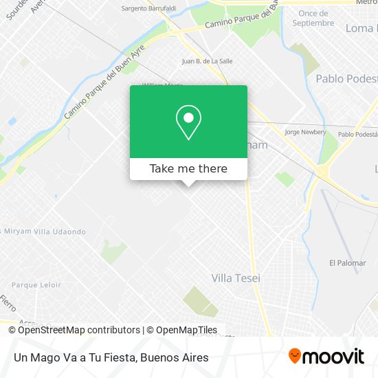 Un Mago Va a Tu Fiesta map