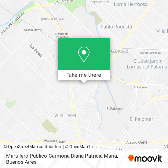 Martillero Publico-Carmona Diana Patricia Maria map