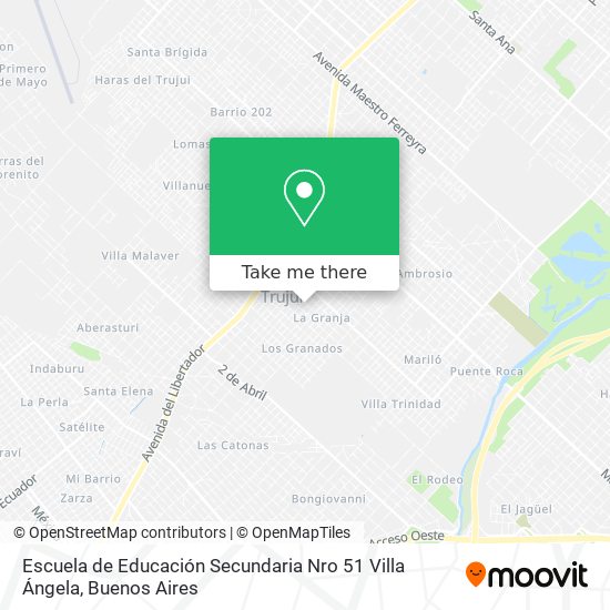 Escuela de Educación Secundaria Nro 51 Villa Ángela map