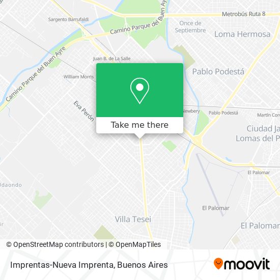 Imprentas-Nueva Imprenta map