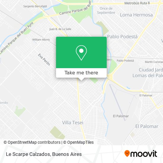 Le Scarpe Calzados map