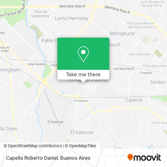 Capella Roberto Daniel map
