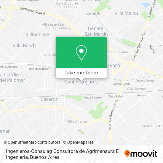 Ingenieros-Consulag Consultora de Agrimensura E Ingenieria map
