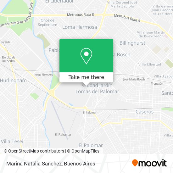 Mapa de Marina Natalia Sanchez