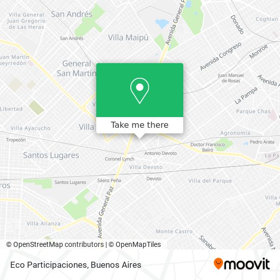 Eco Participaciones map