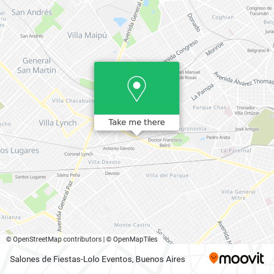 Salones de Fiestas-Lolo Eventos map