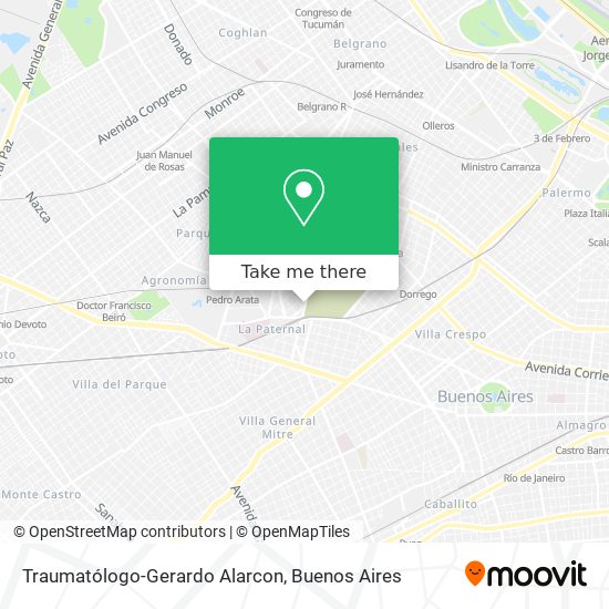 Traumatólogo-Gerardo Alarcon map