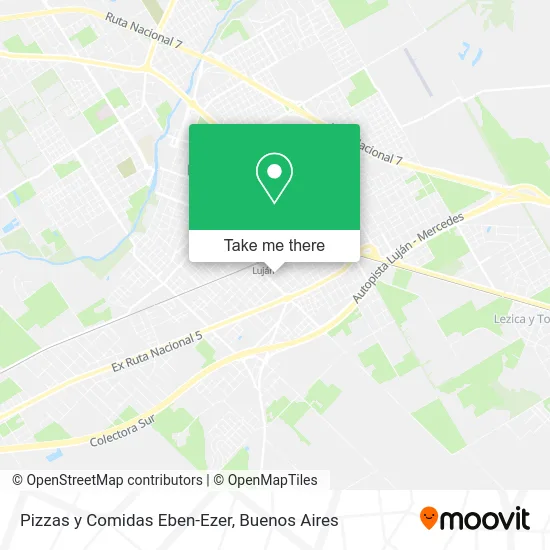 Pizzas y Comidas Eben-Ezer map