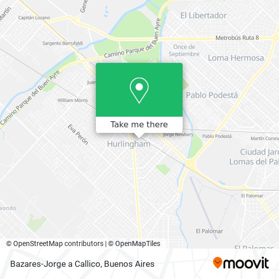 Bazares-Jorge a Callico map