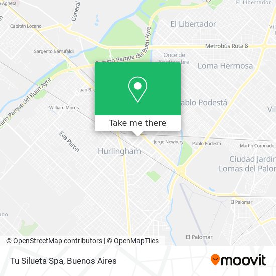 Tu Silueta Spa map